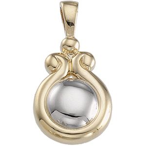 Two Tone Metal Fashion Pendant