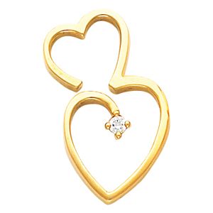 Heart Shape Chain Slide Mounting
