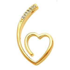 Heart Shape Pendant  Mounting