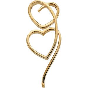 Double Heart Pendant