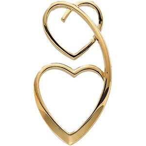 Double Heart Pendant