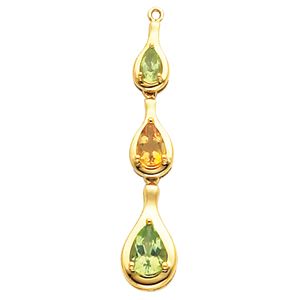 Dangle Mounting for Pear Shaped Center
