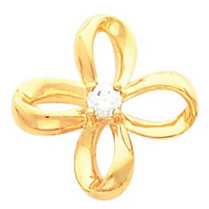 Flower Design Pendant Slide Mounting