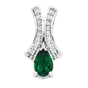 Pendant Mounting for Pear Shape Center