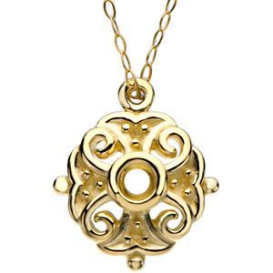 Dangle Mounting for Round Center