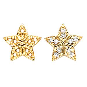 Star Shape Earring Mounting 
