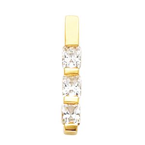 Three Stone-Vertical Chain Slide Mounting