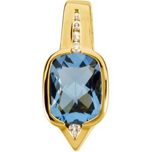 Pendant Mounting for Antique Cushion Center