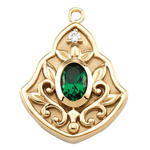 Dangle Mounting for Oval Center