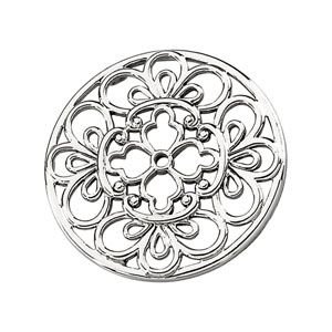 Circular Filigree Pendant
