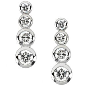 Journey 4 Stone Graduated Earring Mounting