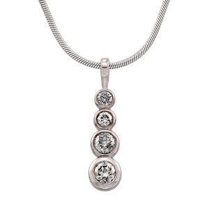 Journey 4 Stone Graduated Pendant Mounting