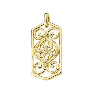 Filigree Scroll Design Pendant