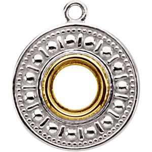 Dangle for Round Cabochon Center