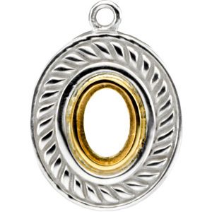 Dangle for Oval Cabochon Center