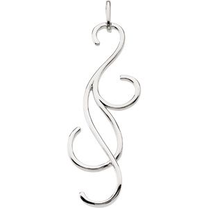 Swirl & Curl Pendant