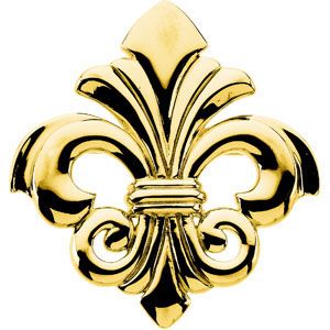 Fleur-de-lis Brooch