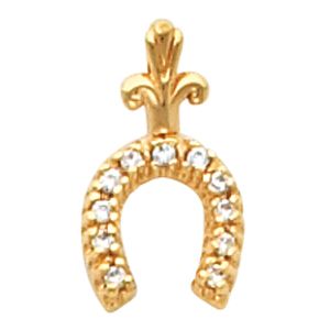 Horseshoe Pendant Mounting 