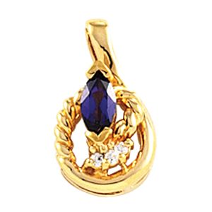 Pendant Mounting for Marquise Center