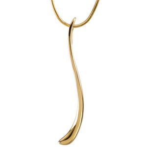 Gold Fashion Pendant on an 18