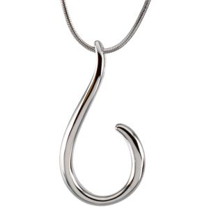 Gold Fashion Pendant on an 18