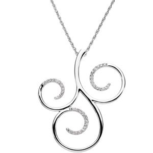 Scroll Pattern Pendant Mounting 