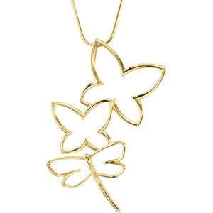 Butterfly/Dragonfly Necklace