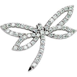Petite Dragonfly Pendant Mounting 