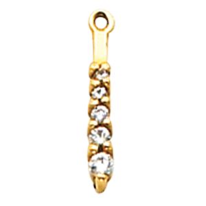 Earring Jacket  Mounting