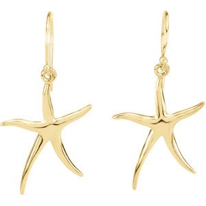 Starfish Earrings
