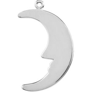 Petite Half Moon Dangle