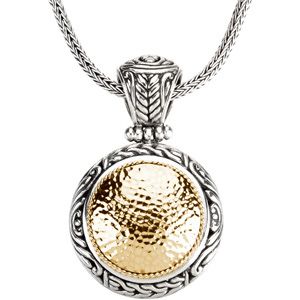 Circle Pendant Necklace