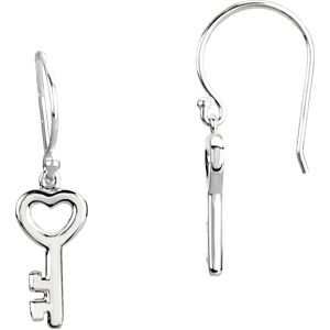 Petite Key Earrings