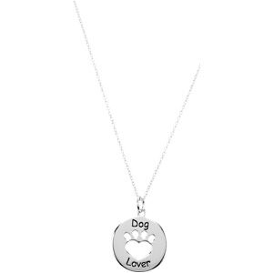 Heart U Back&trade; Dog Lover Paw Pendant with Chain