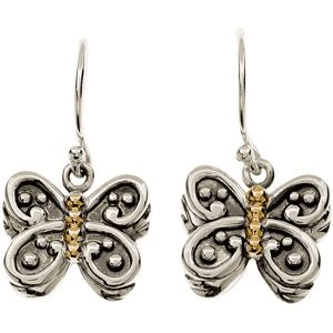 Two Tone Fashion Earrings