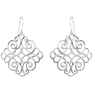Scroll Pattern Earring Mounting