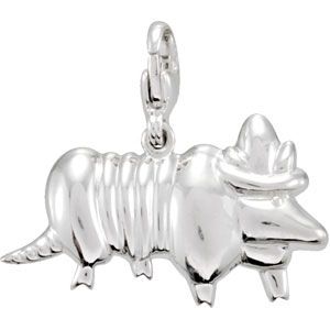 Charming Animals&trade; Armadillo Charm