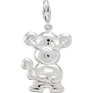 Charming Animals&trade; Monkey Charm