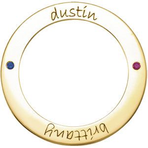 Posh Mommy&reg; Engravable Forever Loop