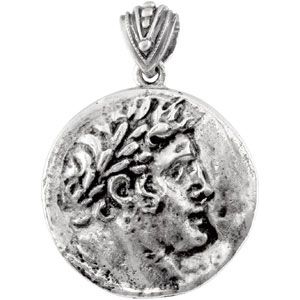 Replica Roman Coin with Artisian Bail