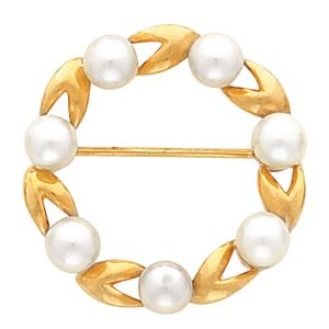 Brooch Mounting for Pearl