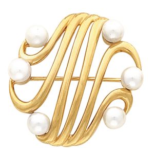 Brooch Mounting for Pearl