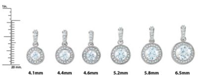 Entourage Pendant Mounting for Diamonds