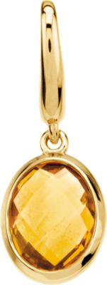 Genuine Citrine Charm
