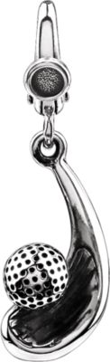 Gold Club & Ball Charm