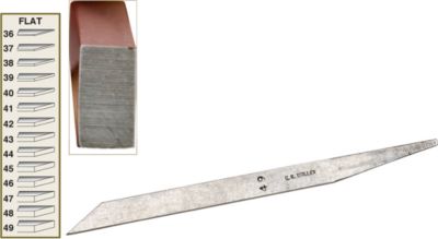 Carbon Steel Graver Flat #48