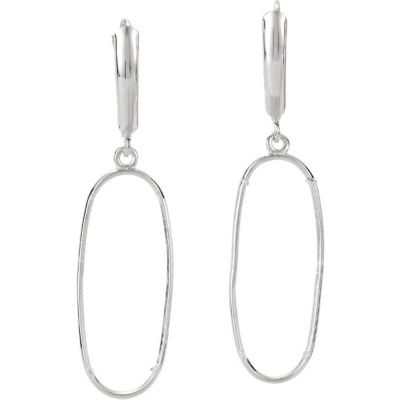 Earring for Large Oval Gemstone