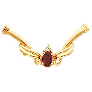 Necklace Mounting for Oval Center