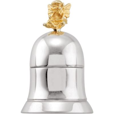 Tooth Fairy Bell with 24K Gold Electroplated Fairy