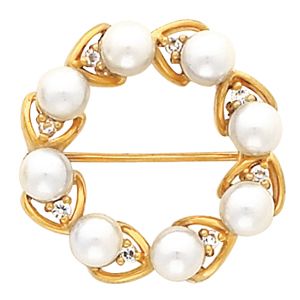 Brooch Mounting for Pearl